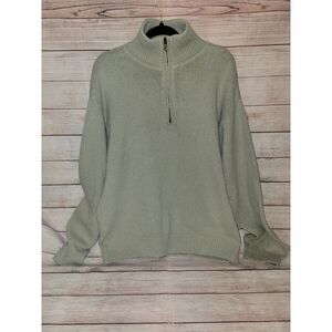 Tommy Bahama Men's Cotton Knit Sweater Half Zip Pullover Sweatshirt‎ BEIGE XL
